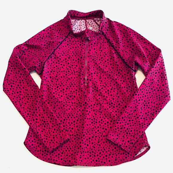 all in motion Tops - All in Motion rash guard Women's Medium pink stretch beach activewear sports